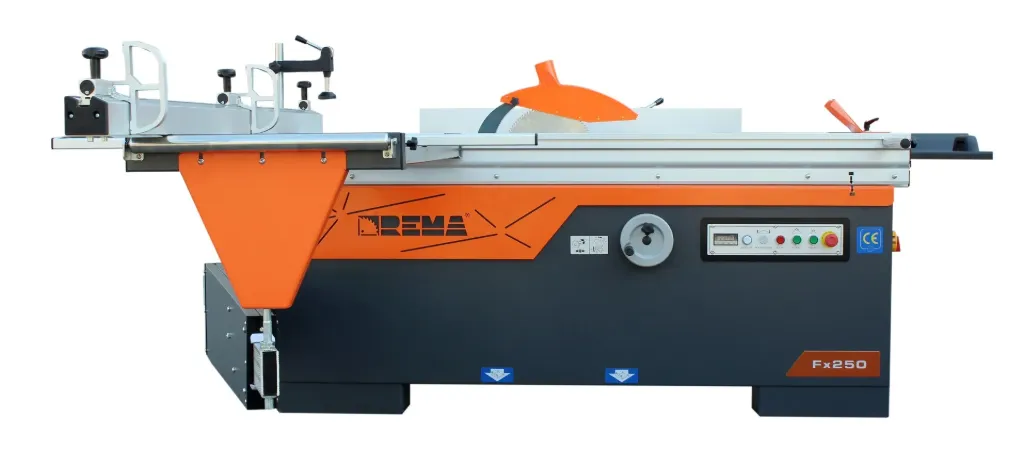 Piła formatowa, formatówka z podcinakiem Rema Fx250 2000mm