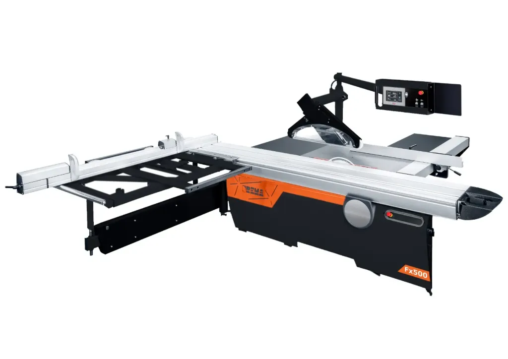 Piła formatowa, formatówka z podcinakiem REMA FX 500 X3 - 3500 mm (elektromotoryka)